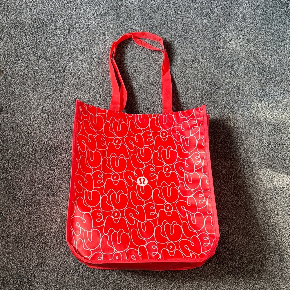 lululemon athletica Red Tote Bag